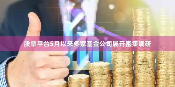 股票平台5月以来多家基金公司展开密集调研