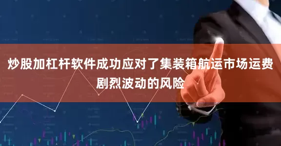 炒股加杠杆软件成功应对了集装箱航运市场运费剧烈波动的风险