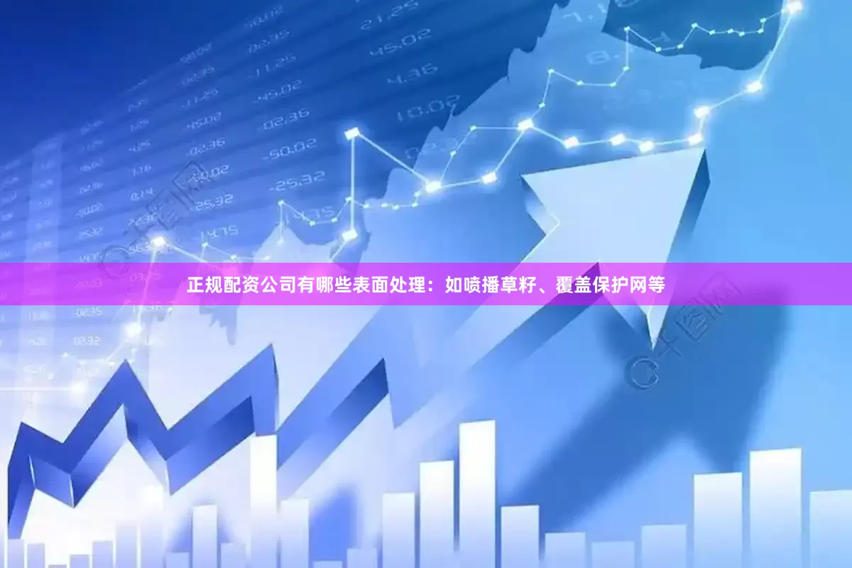 正规配资公司有哪些表面处理：如喷播草籽、覆盖保护网等